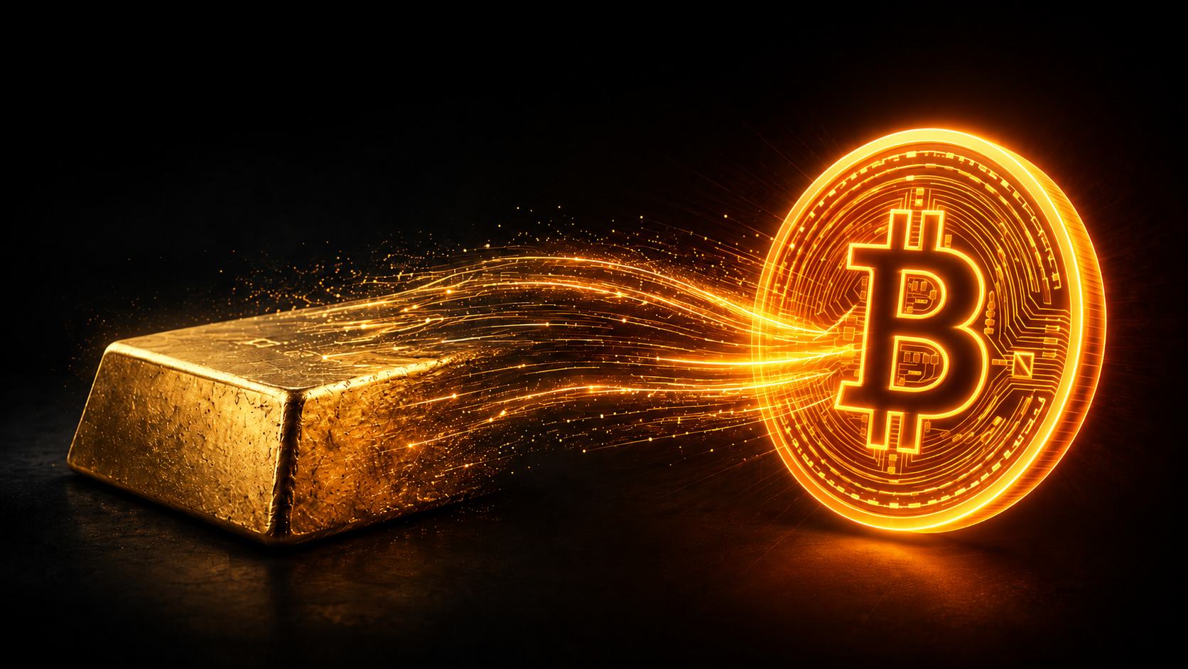 Bitcoin Makes Gold Affordable